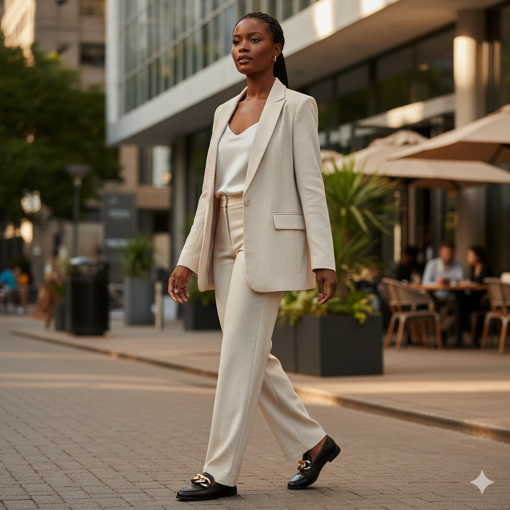 The Sandton Linen Blazer