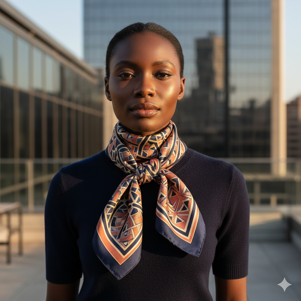 The Signature Silk Scarf (90x90cm)