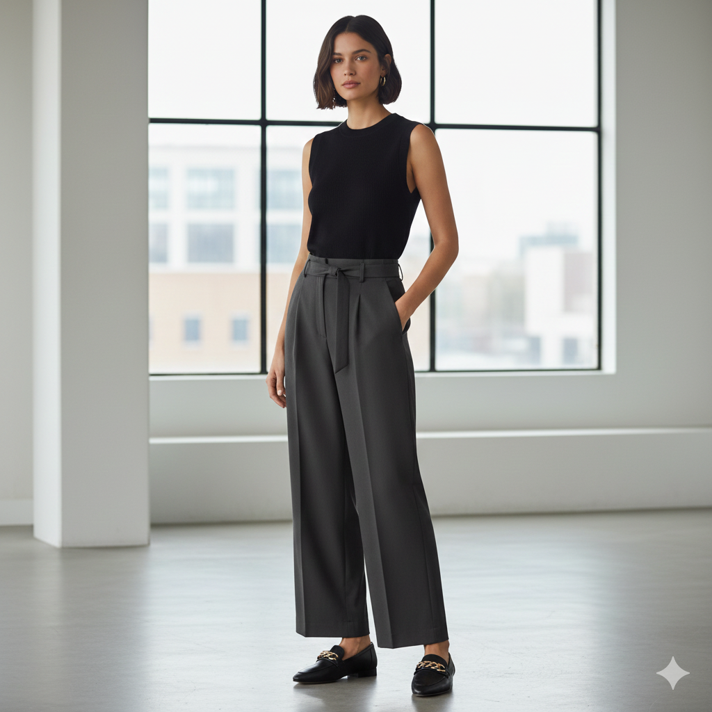 The Melrose High-Rise Trouser